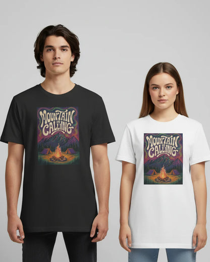 Wander More Travel Graphic T-Shirt – Men’s Regular Fit Cotton Adventure Tee